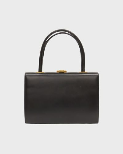 CELINE ブラゾン金具レザーハンドバッグ | Hedy