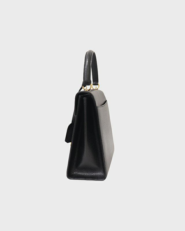 美品✨グッチ レディロック2way ハンドバッグ　ショルダー ボックスカーフ　黒 GUCCI レディロック2Wayバッグ | Hedy