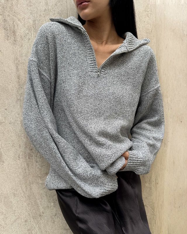 ハーフジップトップス | Hedy