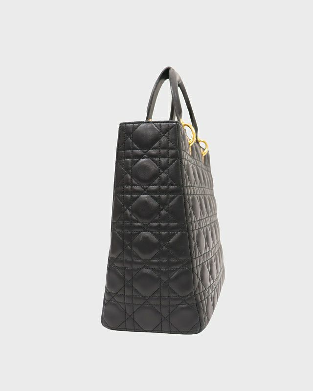 DIOR レディディオールレザーハンドバッグ | Hedy