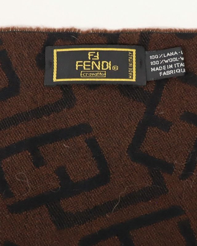 FENDI ズッカ柄リバーシブルマフラー | Hedy