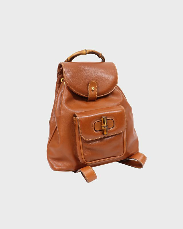 GUCCI バンブーレザーリュックサック | Hedy