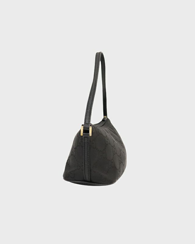 ☆ 美品 グッチ GG柄 ワンショルダー ブラック GUCCI GG柄ワンショルダーバッグ | Hedy