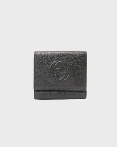 GUCCI ヴィンテージ　財布 美品 オールドグッチ ☆ ヴィンテージ GG柄キャンバス レザー コンビ
