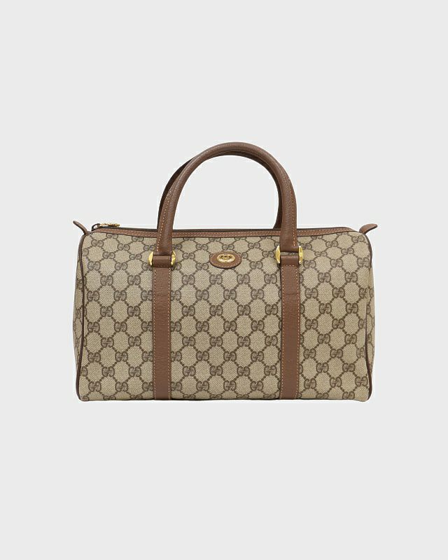 GUCCI ハンドバッグ ボストンバッグ GGスプリーム PVC ヴィンテージ GUCCI ハンドバッグ ボストンバッグ GGスプリーム PVC ヴィンテージ
