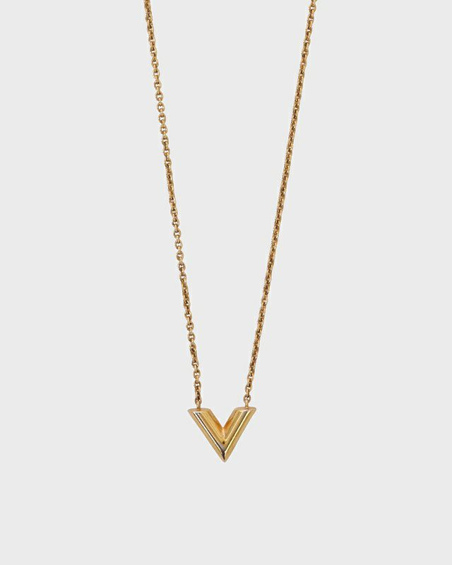 LOUIS VUITTON エッセンシャルVネックレス | Hedy