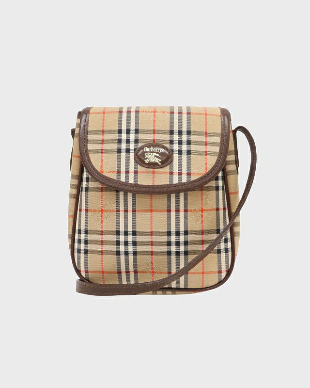 BURBERRY チェック柄ショルダーバッグ | Hedy