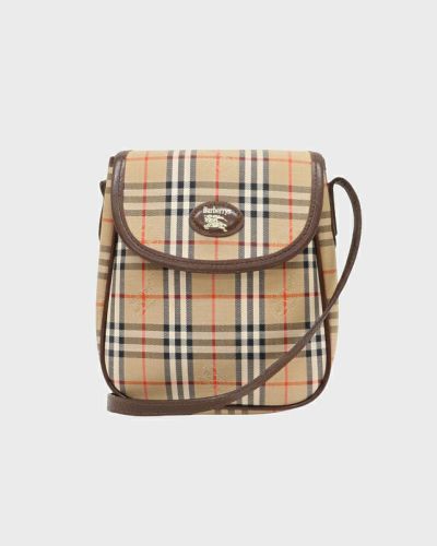 BURBERRY チェック柄ショルダーバッグ | Hedy