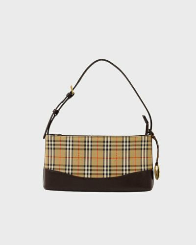 BURBERRY チェック柄ハンドバッグ | Hedy
