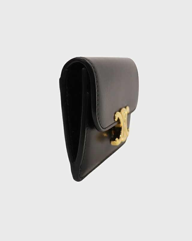 CELINE トリオンフレザーカードケース | Hedy