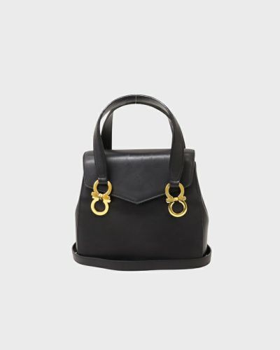 Ferragamo ガンチーニ金具レザーワンショルダーバッグ | Hedy