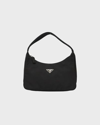 PRADA 三角ロゴ金具ナイロンハンドバッグ | Hedy