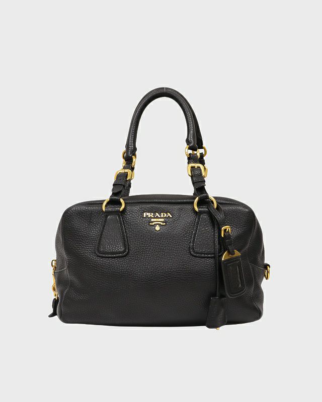 PRADA ロゴ金具ヴィッテロダイノハンドバッグ | Hedy