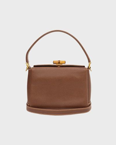 GUCCI バンブーターンロックレザー2Wayバッグ | Hedy