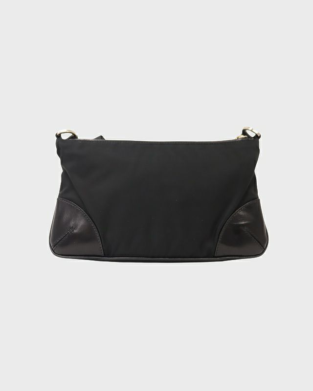 PRADA 三角ロゴナイロンレザーショルダーバッグ | Hedy