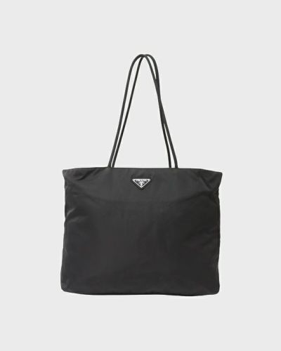 PRADA 三角ロゴ金具ナイロンレザーワンショルダーバッグ | Hedy