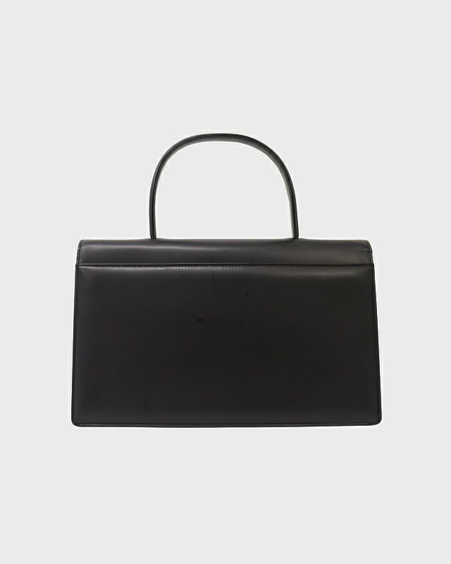 GIVENCHY ロゴ金具レザーハンドバッグ | Hedy