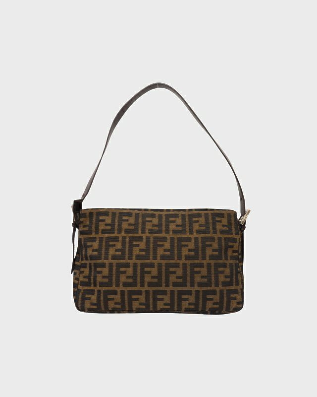 FENDI ズッカ柄ワンショルダー FENDI（フェンディ） ズッカ柄 ショルダーバッグ 肩掛け 総柄 ワン