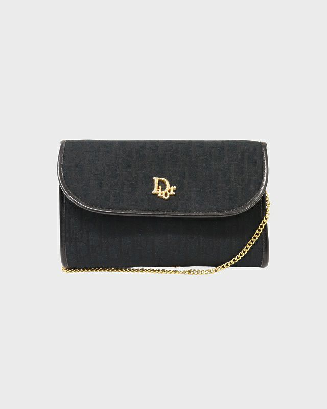 DIOR トロッター柄チェーンショルダーバッグ | Hedy