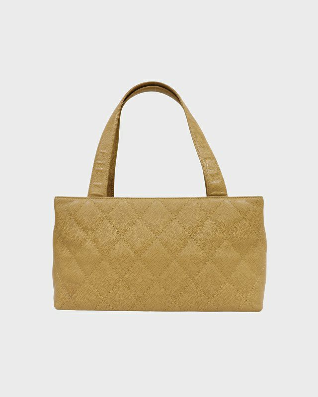 CHANEL マトラッセキャビアスキンハンドバッグ | Hedy