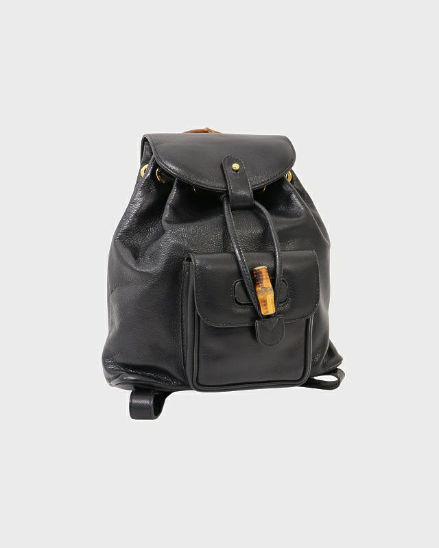 GUCCI バンブーレザーリュック GUCCI バンブーレザーリュックサック | Hedy
