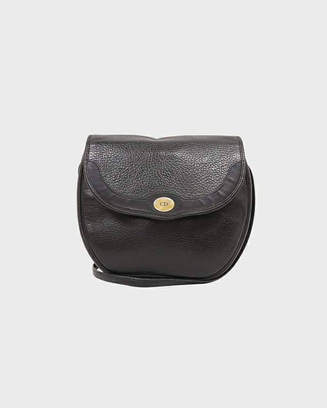 GUCCI インターロッキングレザーショルダーバッグ | Hedy