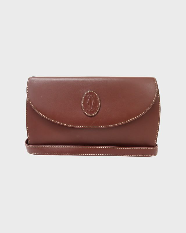 Cartier マストラインレザーショルダーバッグ | Hedy
