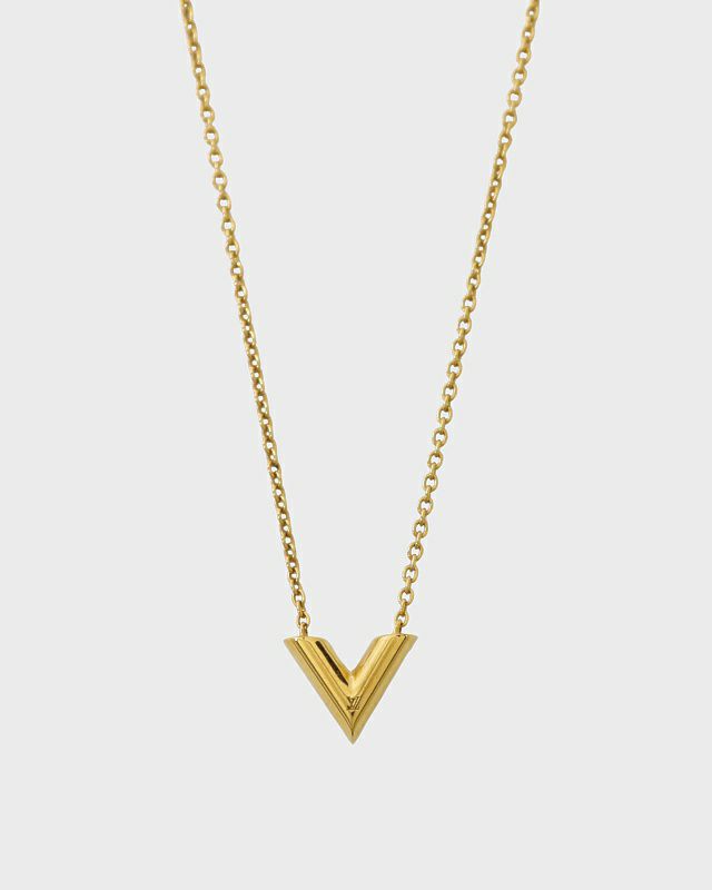 LOUIS VUITTON エッセンシャルVネックレス | Hedy