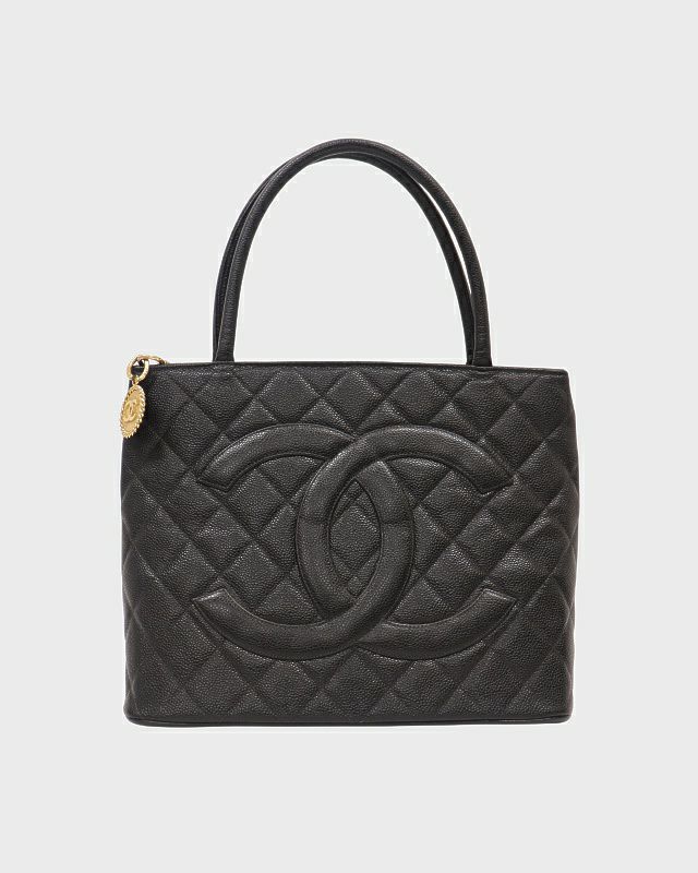 CHANEL キャビアスキン復刻トートバッグ | Hedy