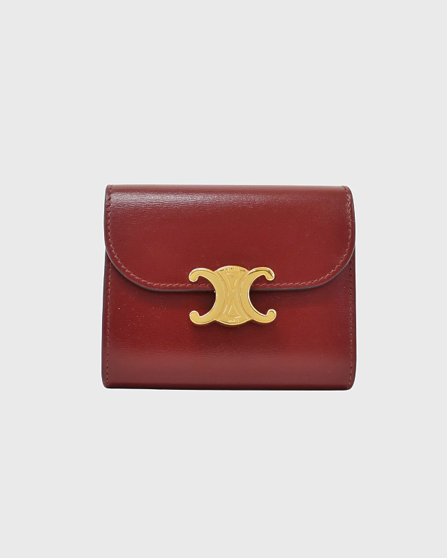 CELINE トリオンフ スモールフラップウォレット CELINE スモール フラップウォレット トリオンフ