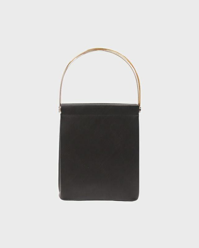 【ヴィンテージ希少品・美品】Cartier ブラック ハンドバッグ ゴールド金具 Cartier】ハンドバッグパンテールパンサーブラックゴールド金具