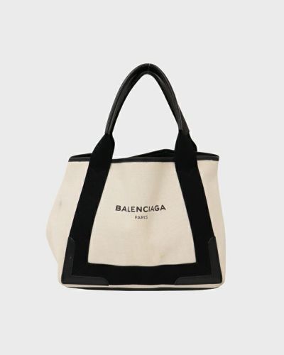 BALENCIAGA ネイビーカバス S | Hedy