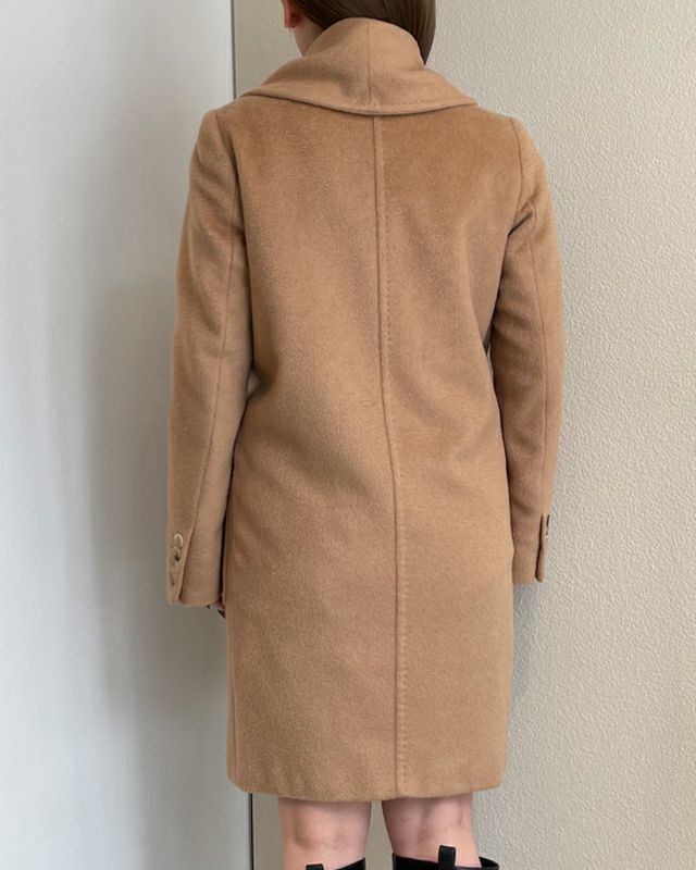 MaxMara ウールロングコート | Hedy