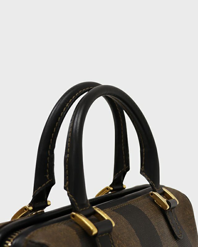 FENDI ペカン柄ミニボストンバッグ | Hedy