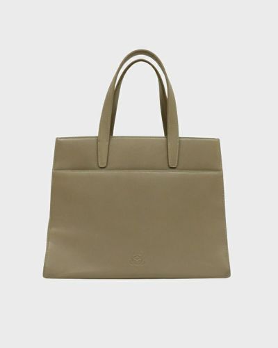 LOEWE <br>アナグラム刻印レザーハンドバッグ