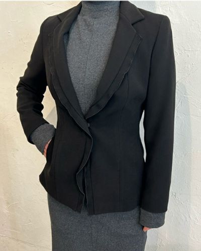 GIVENCHY ダブルボタンジャケット ジバンシー GIVENCHY ダブル テーラードジャケット ネイビー