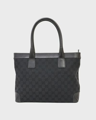 GUCCI <br>GGキャンバスレザートートバッグ