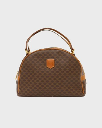 CELINE マカダム柄ブラゾン刻印ハンドバッグ | Hedy CELINE マカダム柄ブラゾン刻印ハンドバッグ | Hedy