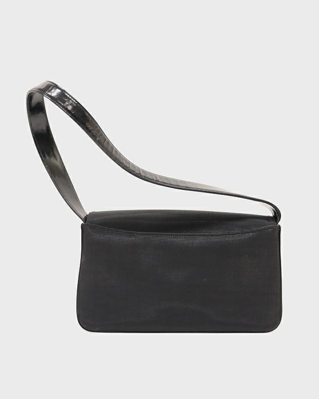 Christian Dior ヴィンテージ ナイロン×レザー ショルダー DIOR ナイロンレザーショルダーバッグ | Hedy