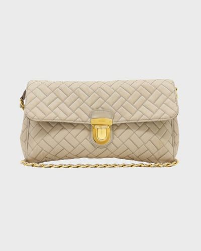 PRADA ロゴ金具キルティングチェーンショルダーバッグ | Hedy PRADA ロゴ金具キルティングチェーンショルダーバッグ | Hedy