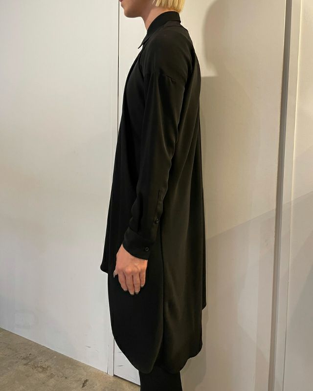 Maison Margiela アシンメトリーシャツワンピース MM6 アシンメトリーシャツワンピース | Hedy
