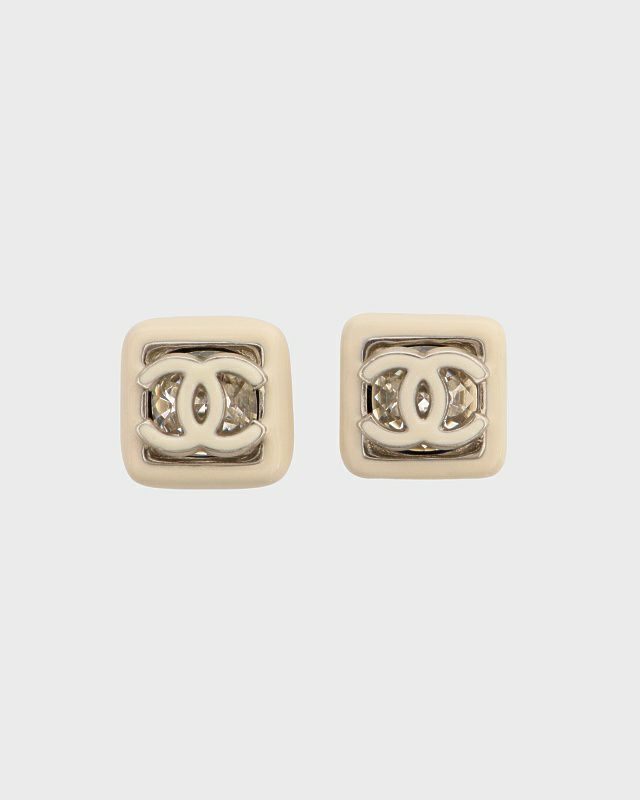 CHANEL COCOスクエアピアス | Hedy
