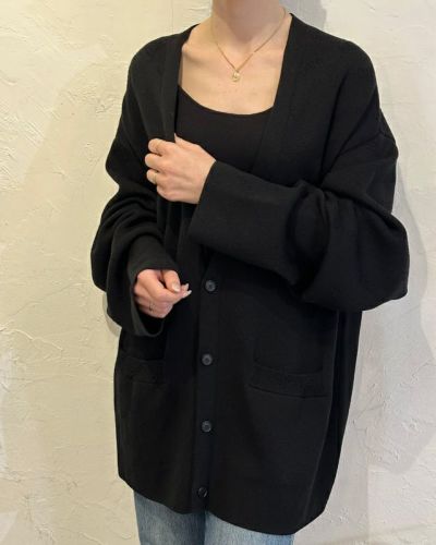 BALENCIAGA <br>総柄ジャガードカーディガン