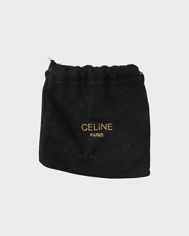 CELINE サークルロゴブレスレット ヴィンテージ】セリーヌ ブレスレット サークルロゴ ゴールド