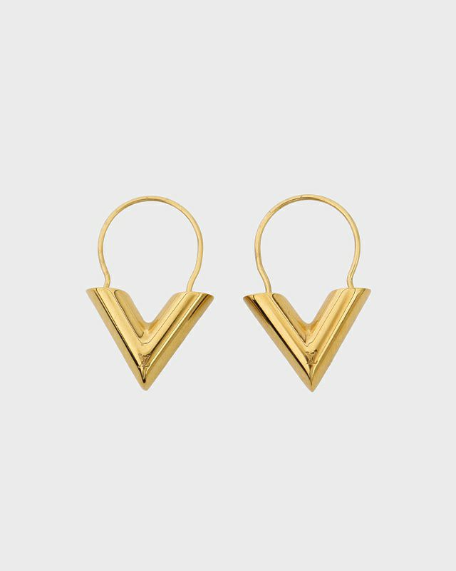 LOUIS VUITTON エッセンシャルVフープピアス LOUIS VUITTON エッセンシャルVフープピアス | Hedy