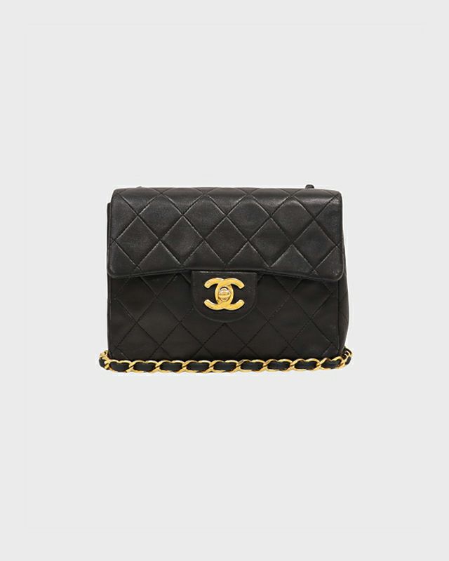 CHANEL ミニチェーン　マトラッセ　ターンロック CHANEL ミニマトラッセターンロックチェーンショルダーバッグ | Hedy