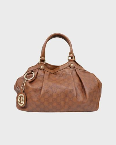 GUCCI シマレザーハンドバッグ | Hedy GUCCI シマレザーハンドバッグ | Hedy