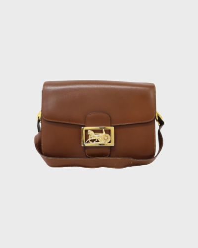 CELINE 馬車金具レザーショルダーバッグ | Hedy CELINE 馬車金具レザーショルダーバッグ | Hedy