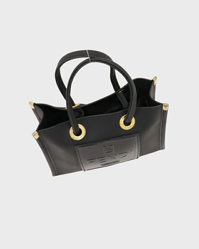 FENDI ロゴレザーミニハンドバッグ FENDI ロゴレザーミニハンドバッグ | Hedy