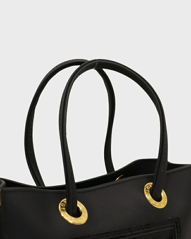 FENDI ロゴレザーミニハンドバッグ FENDI ロゴレザーミニハンドバッグ | Hedy
